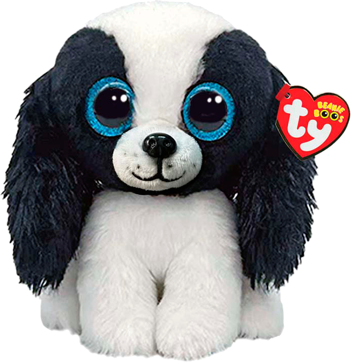 Мягкая игрушка глазастик TY Beanie Boos Щенок "SISSY" (36570)