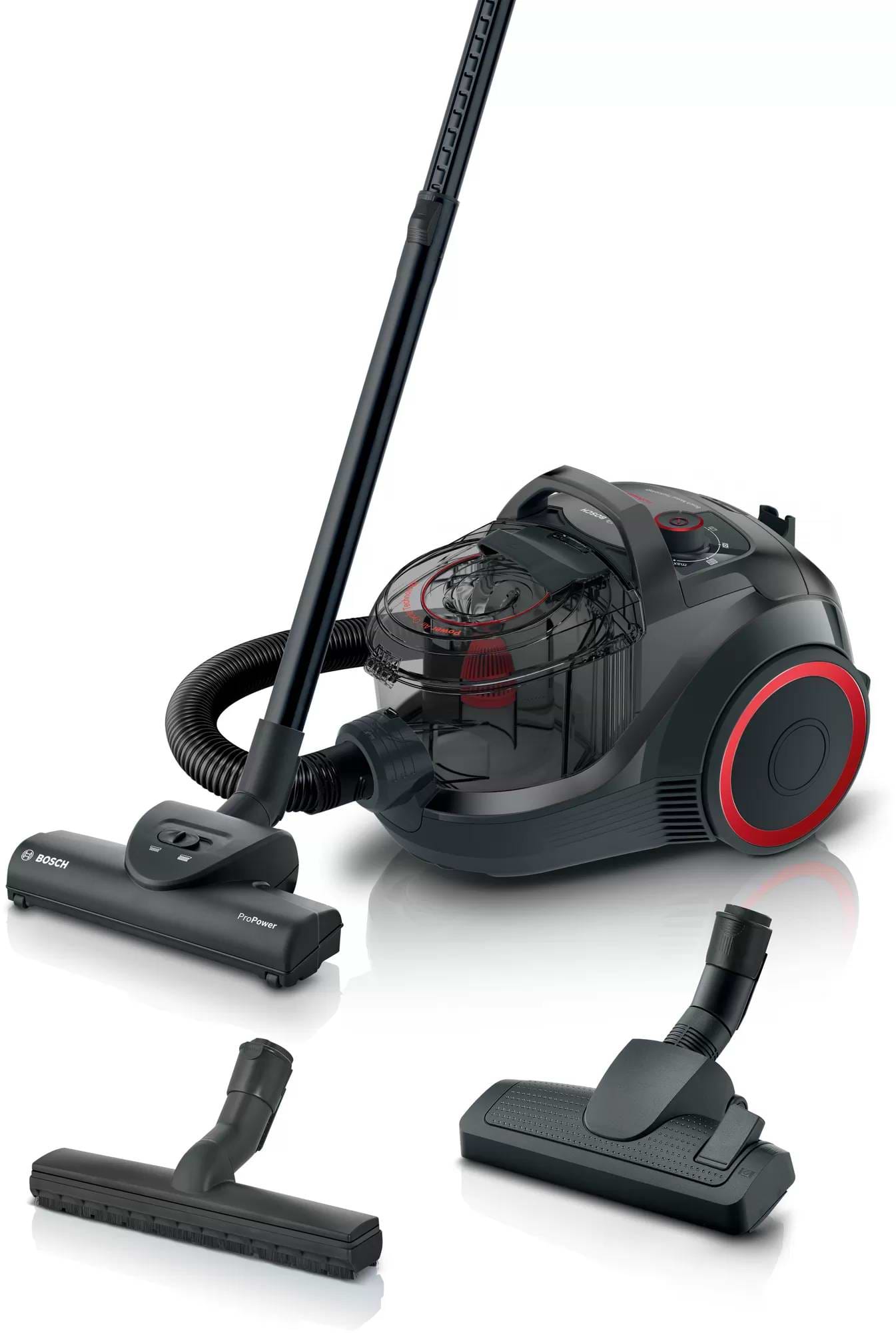 Пылесос для сухой уборки без мешка Bosch BGS21POW2 - Фото 1