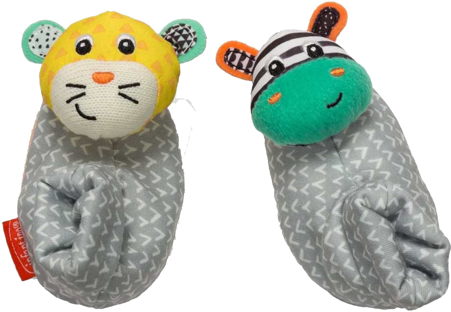 Брязкальце Infantino Зебра та тигр (206893I)