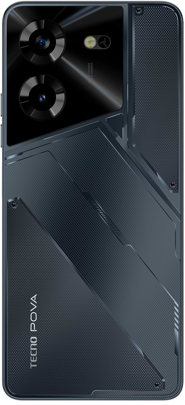 Фото - Смартфон Tecno Pova-5 8/128GB Mecha Black (LH7n)