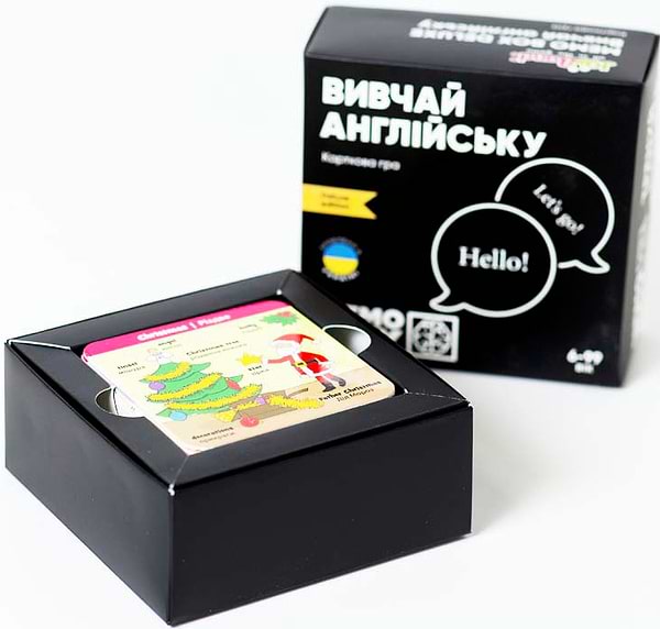Фото - Настільна гра (8+) JoyBand-Bontoy MemoBox Delux Вивчай англійську (MBD104)