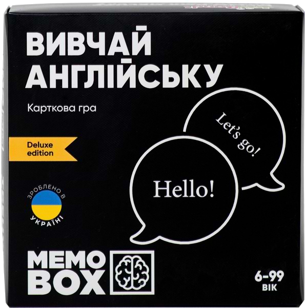 Фото - Настільна гра (8+) JoyBand-Bontoy MemoBox Delux Вивчай англійську (MBD104)