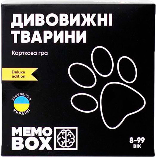 Настільна гра розважальна (8 +) JoyBand-Bontoy MemoBox Delux Дивовижні тварини (MBD106) - Фото 1
