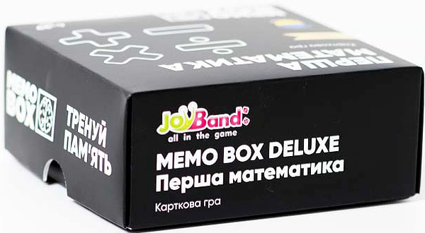 Фото - Настільна гра (5-7 років) JoyBand-Bontoy MemoBox Delux Перша математика (MBD101)