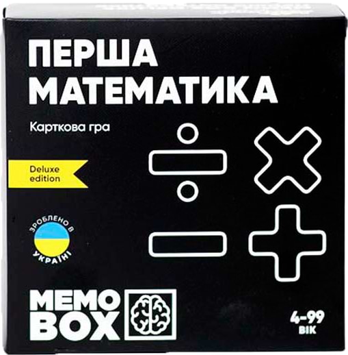 Настольная игра развивающая (5-7 лет) JoyBand-Bontoy MemoBox Delux Первая математика (MBD101) - Фото 1