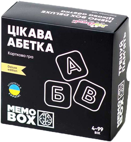 Настольная игра развивающая (3-4 года) JoyBand-Bo MemoBox Delux Интересная азбука (MBD103) - Фото 1