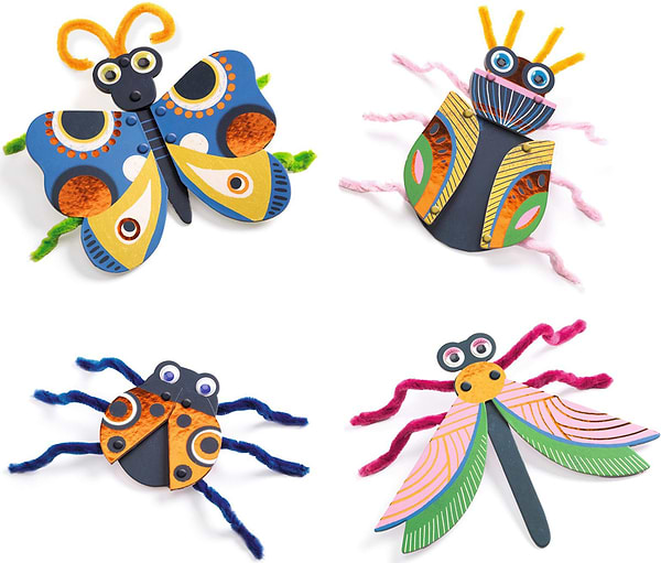 Фото - Набір для творчості мікс Djeco Комахи (DJ08982)