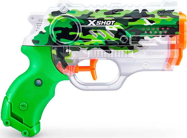 Фото - Водяний бластер ZURU X-Shot Fast FIill Sins Nano Jungle Camo (11853B)