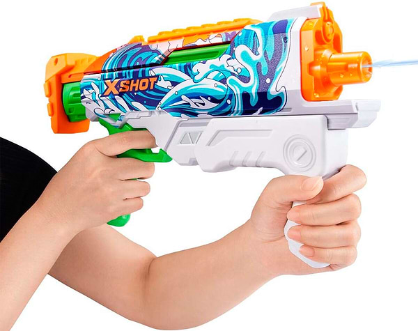 Фото - Водяной бластер ZURU X-Shot FastFIillSins Hyperload Waves (11854A)