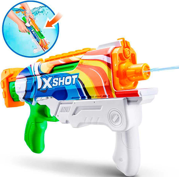 Фото - Водяной бластер ZURU X-Shot Fast FIill Sins Hyperload Malibu (11854B)