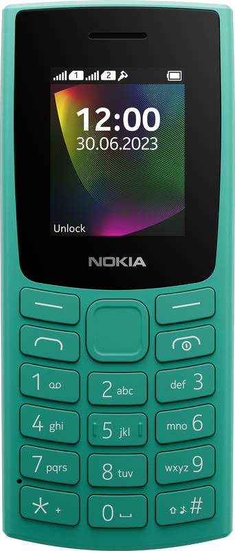 Фото - Мобильный телефон Nokia 106 DS 2023 Emerald Green