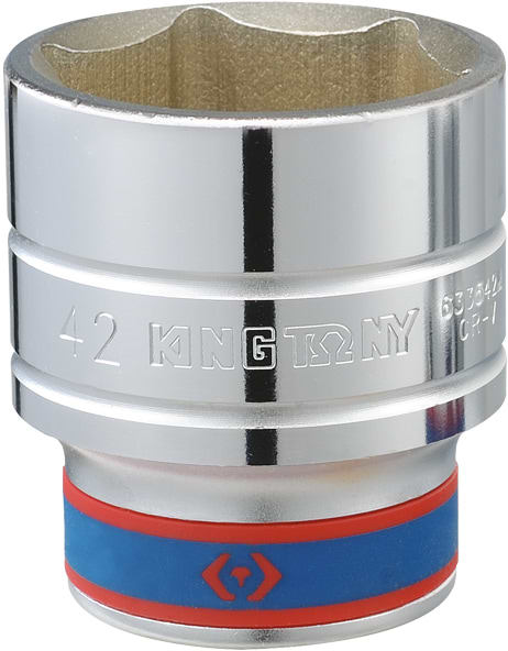 Торцева голівка KING TONY 3/4" 6-гранна 33 мм (633533M)