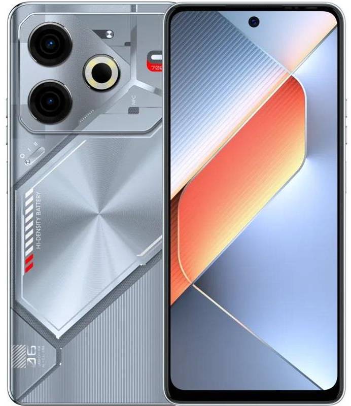 Фото - Смартфон Tecno Pova 6 Neo 8/256GB Starry Silver (LI6)