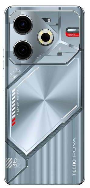 Фото - Смартфон Tecno Pova 6 Neo 8/256GB Starry Silver (LI6)