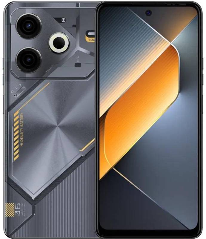 Смартфон Tecno Pova 6 Neo 8/256GB Speed Black (LI6) - Фото 1