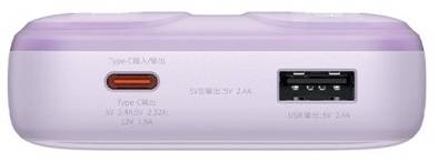 Фото - Батарея мобільна Baseus Comet Series 20000mAh 22,5W PD,QC USB-C,USB-A, with Cable Lightning/USB-C Purple (PPMD020105)