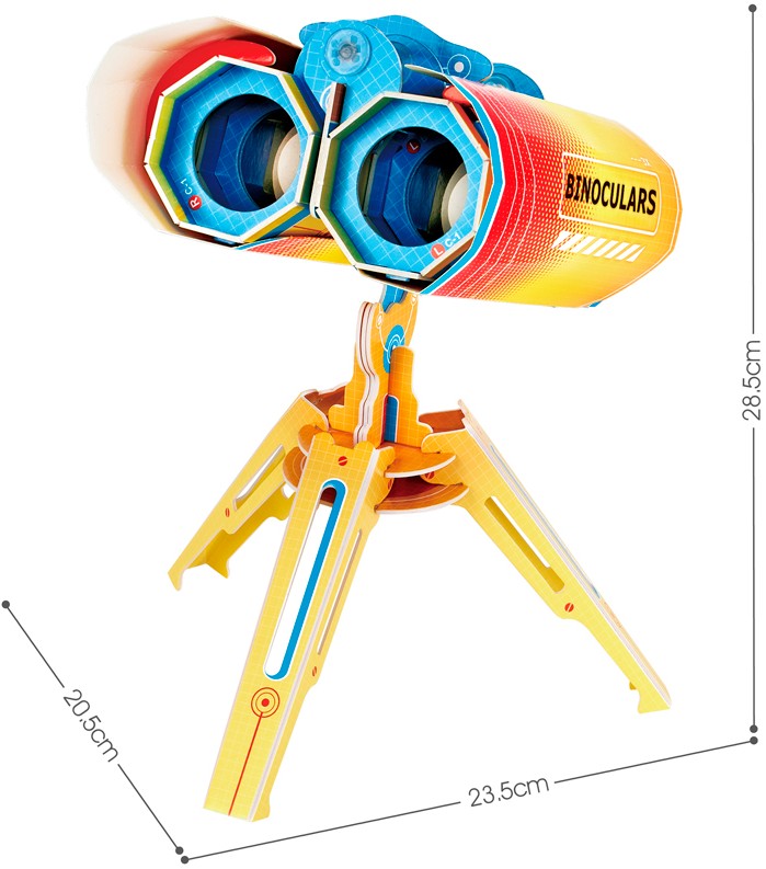 Фото - 3D пазли Cubic Fun STEM "БІНОКЛЬ" (DS1083h)
