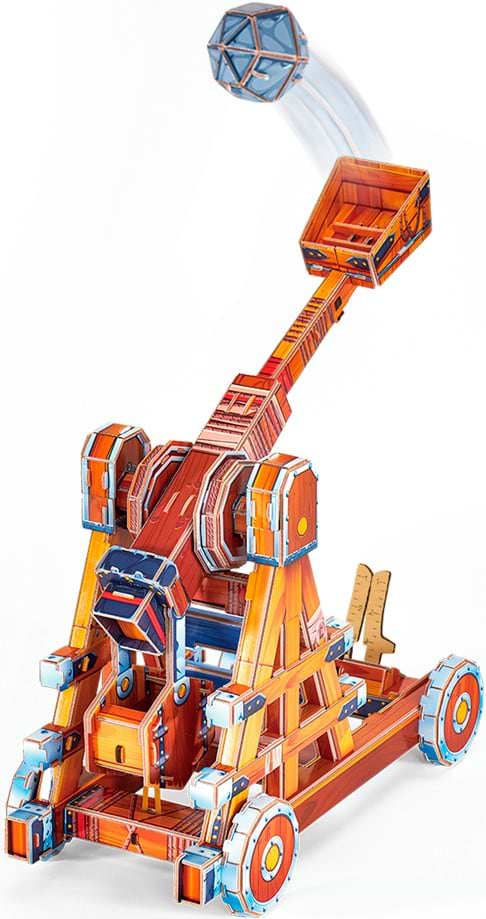 Фото - 3D пазли Cubic Fun STEM "КАТАПУЛЬТА" (DS1086h)