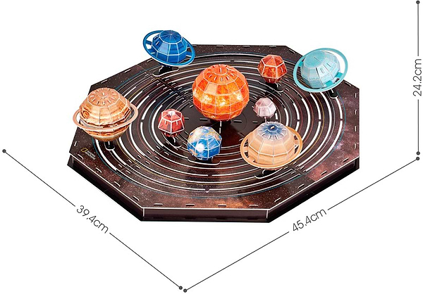 Фото - 3D пазли Cubic Fun STEM "СОНЯЧНА СИСТЕМА" (DS1087h)