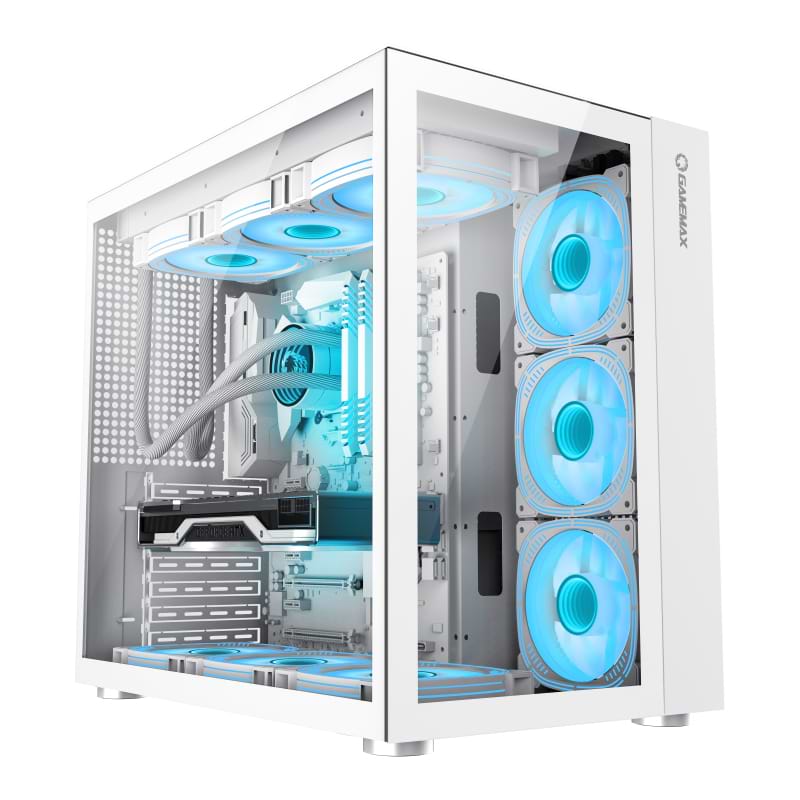 Корпус Gamemax E-ATX без БЖ (Infinity White)
