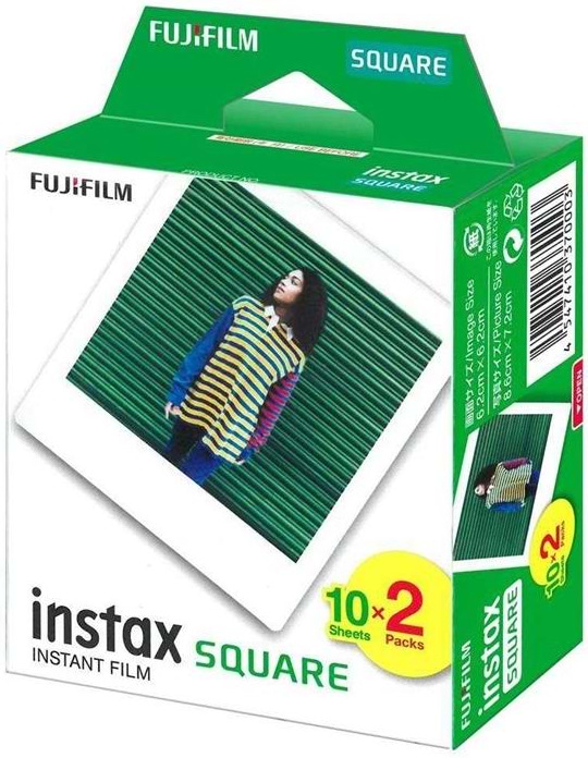 Фотоплівка Fujifilm INSTAX SQUARE FILM EU 10X2/PK (16921634) - Фото 1