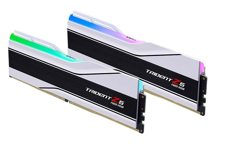 Память DDR G.Skill Trident Z5 Neo RGB DDR5-6000 32GB 2x16GB AMD EXPO CL30-36-36-96 1.35V (F5-6000J3036F16GX2-TZ5NRW)