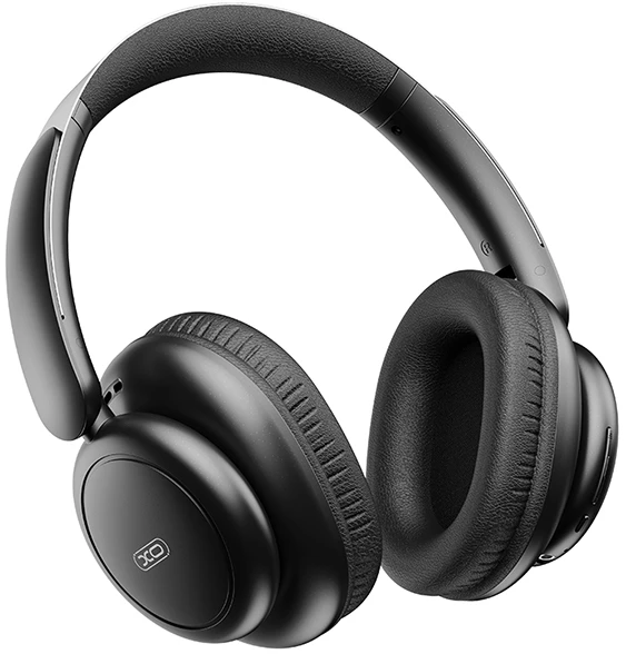 Навушники повнорозмірні бездротові XO BE40 Magic God ANC Folding Metal Headbow Headband Bluetooth Headset black (XO-BE40-Black)