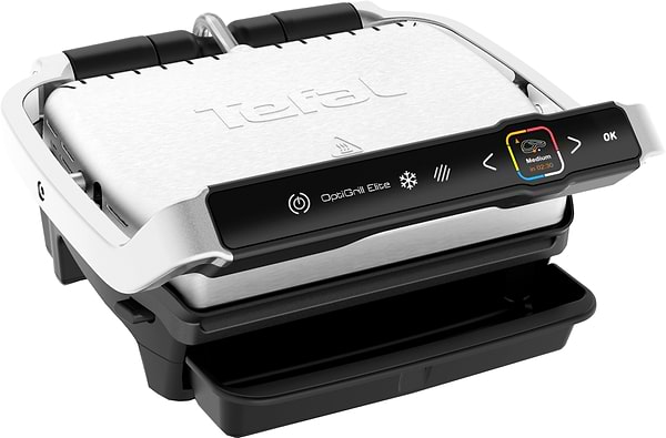 Фото - Гриль-барбекю електричний Tefal GC750D30 OptiGrill Elite