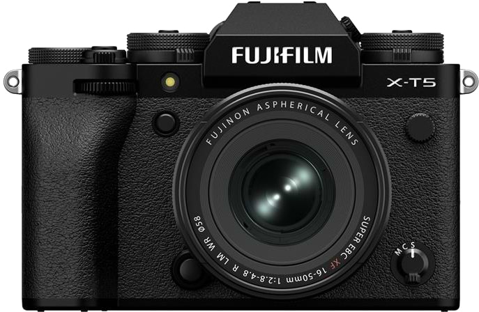 Фотокамера беззеркальная Fujifilm X-T5 + XF16-50mmF2.8-4.8 R LM WR Kit Black (16939306)