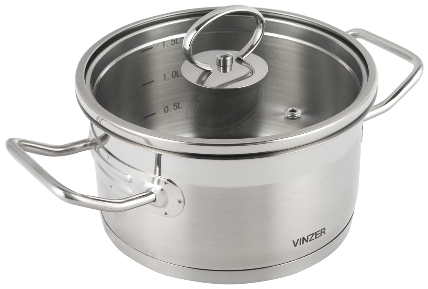 Каструля Vinzer 50061 Universum series 16 см 1,8 л - Фото 1