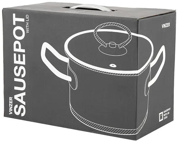 Фото - Кастрюля Vinzer 50062 Universum series 18 см 2,6 л
