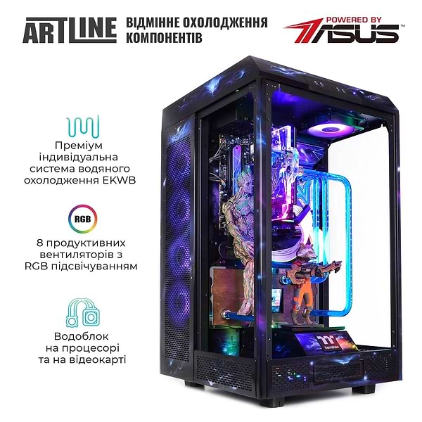 Фото - Системный блок Artline Overlord Guardian Windows 11 Pro (Guardianv02)