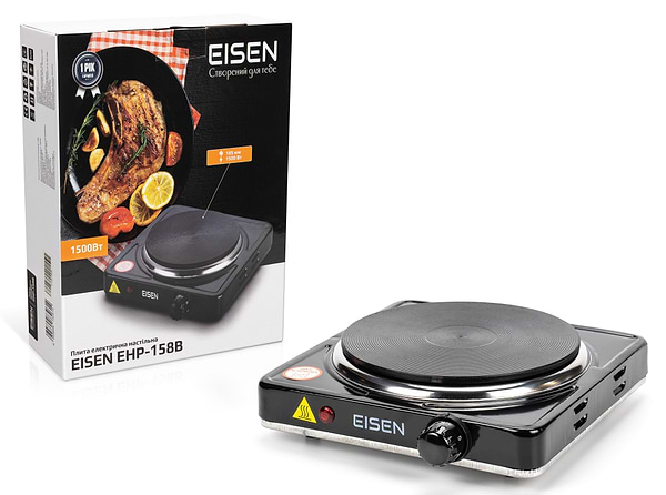 Фото - Плита электрическая настольная EISEN EHP-158B