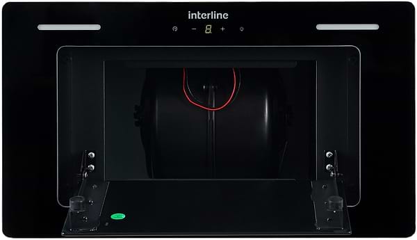 Фото - Витяжка вбудована Interline SOLO ULTRA BK A/60/T