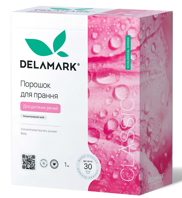 Фото - Стиральный порошок DeLaMark детский 1 кг