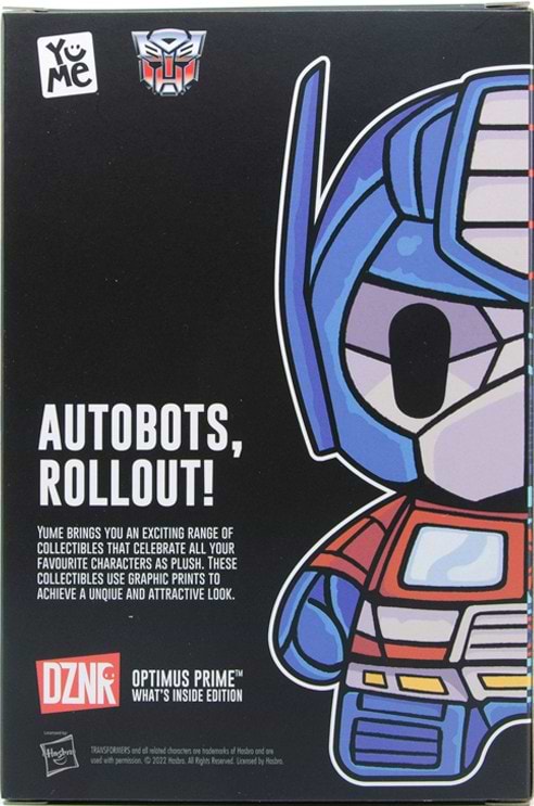 Фото - М'яка іграшка YUME Transformers Оптімус Прайм (19309)