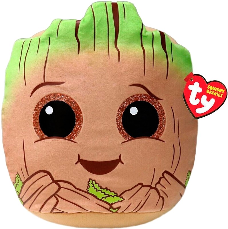 Мягкая игрушка подушка TY SQUISH-A-BOOS "GROOT" 20 см (39251)