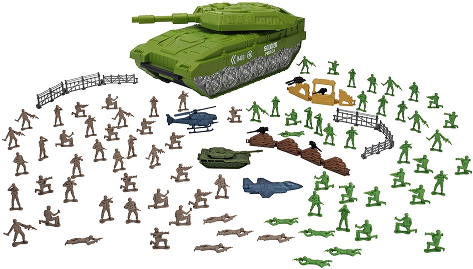 Игровая фигурка солдатики Chap Mei "Солдаты" Tank Mission Bucket / Миссия "Танк" (545334)