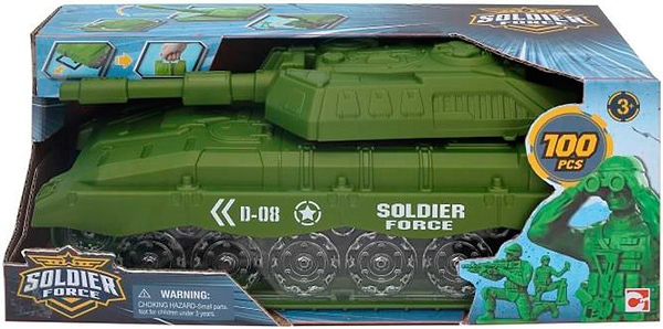 Фото - Ігрова фігурка солдатики Chap Mei "Солдати" Tank Mission Bucket / Місія "Танк" (545334)