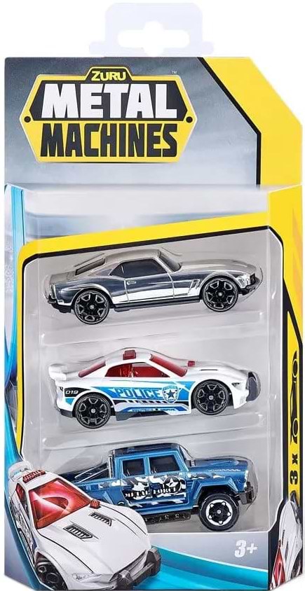 Фото - Автотранспорт Metal Machines CAR (3 шт) (в асорт.) (6715)