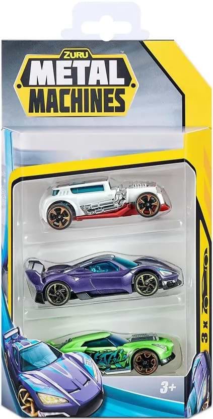 Фото - Автотранспорт Metal Machines CAR (3 шт) (в асорт.) (6715)