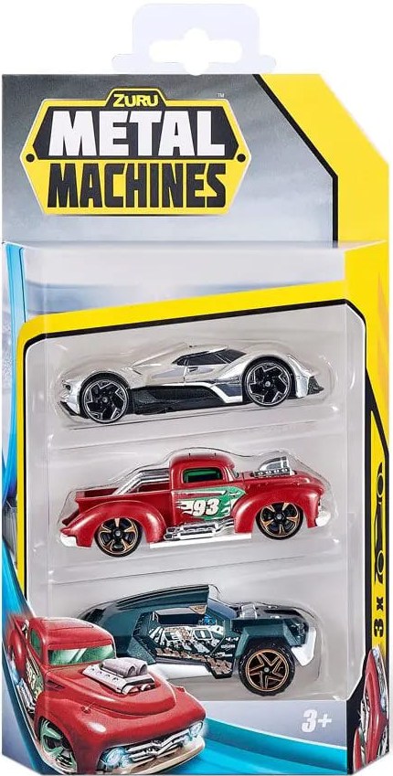 Фото - Автотранспорт Metal Machines CAR (3 шт) (в асорт.) (6715)