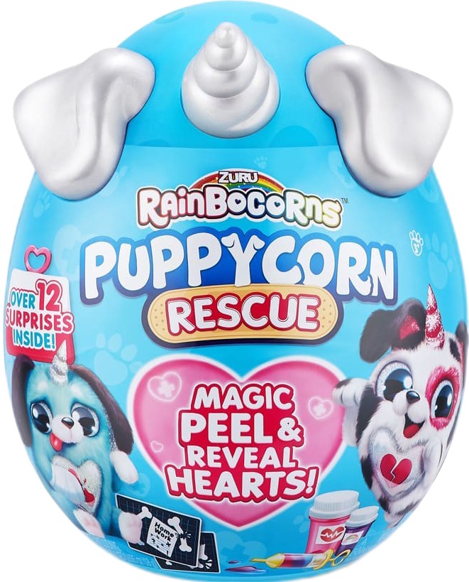 Мягкая игрушка-сюрприз Rainbocorns Rainbocorns-A (серия Puppycorn Rescue) (9261A)