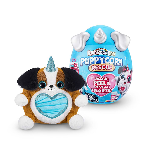 Фото - М'яка іграшка-сюрприз Rainbocorns Rainbocorns-B (серія Puppycorn Rescue) (9261B)