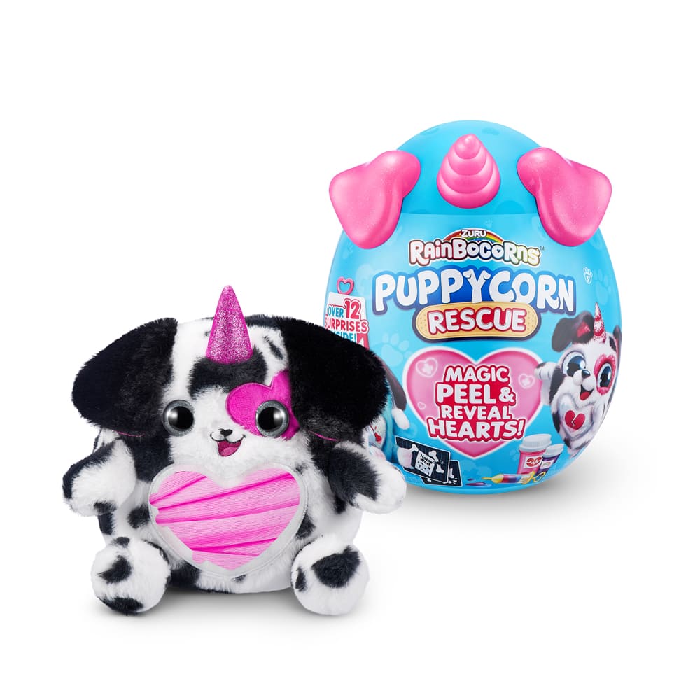 Фото - М'яка іграшка-сюрприз Rainbocorns Rainbocorns-D (серія Puppycorn Rescue) (9261D)