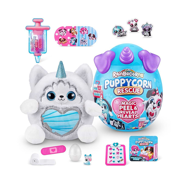 Фото - Мягкая игрушка-сюрприз Rainbocorns Rainbocorns-G (серия Puppycorn Rescue) (9261G)