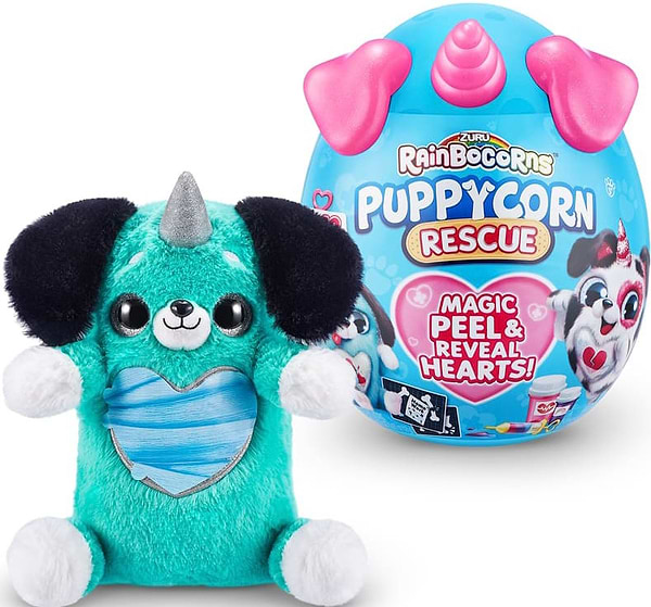 Фото - М'яка іграшка-сюрприз Rainbocorns Rainbocorns-H (серія Puppycorn Rescue) (9261H)