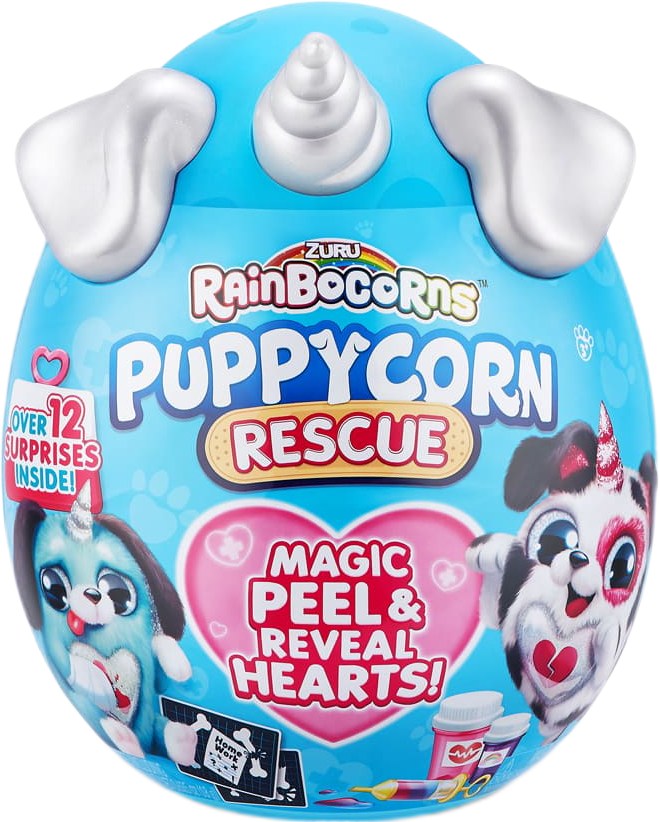 Фото - М'яка іграшка-сюрприз Rainbocorns Rainbocorns-H (серія Puppycorn Rescue) (9261H)