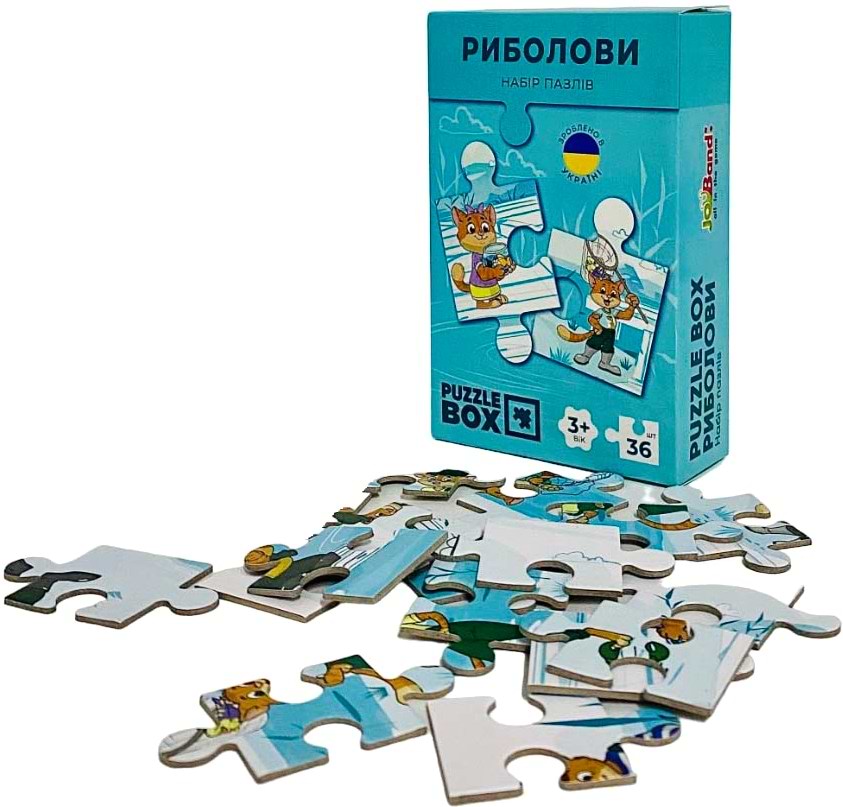 Пазли (3-4 роки) JoyBand-Bontoy «Риболови» (36 елем.) (PB02)