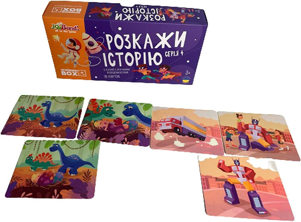Фото - Настільна гра (3-4 роки) JoyBand-Bontoy «Розкажи історію». Серія №4 (WB104)